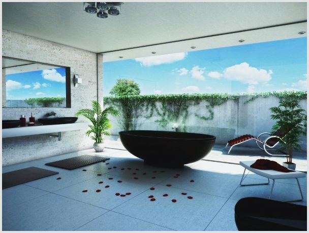 Красота – это просто! декорируем ванную с помощью оригинальных фотообоев