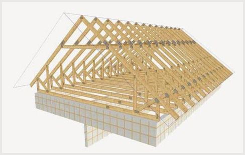 Конструкции двухскатной мансардной крыши: стандартная, остроконечная