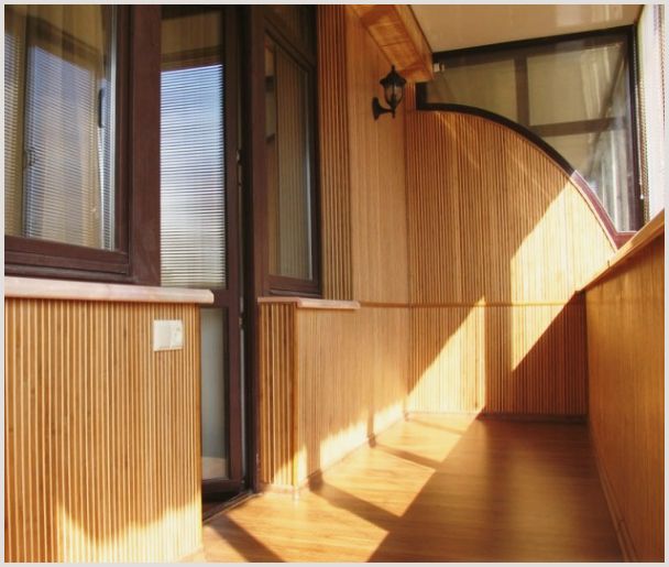 Бамбуковые обои в интерьере балконов и лоджий — практичный декор в оформлении интерьера + 26 фото