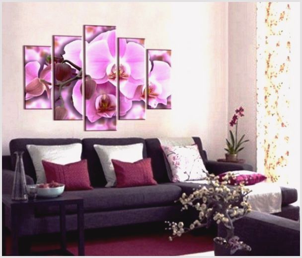 Фотообои с изображением орхидей в интерьере: нежные цветы на ваших стенах