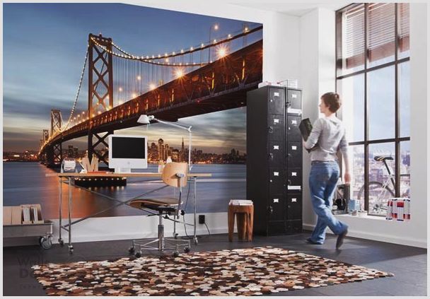 Украшаем комнату фотообоями с изображением мостов: особенности декорирования пространства
