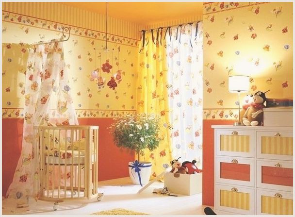 Оформляем спальню ребенка: возможности использования комбинированных обоев в детской комнате