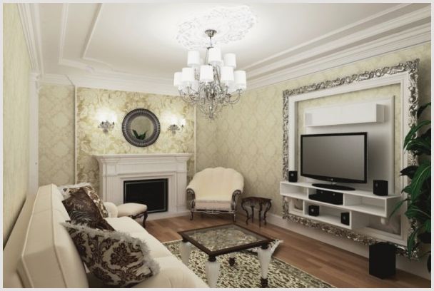Микс торжественной роскоши и домашнего уюта: какие обои в классическом стиле лучше выбрать для отделки стен?