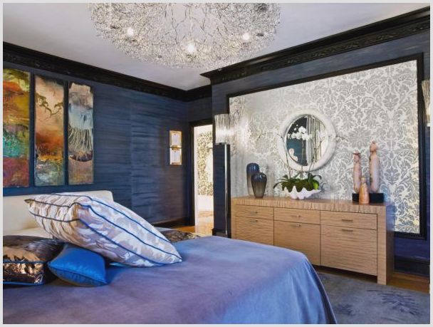 Уютная роскошь в вашей комнате: особенности гармоничного использования обоев с дамасками