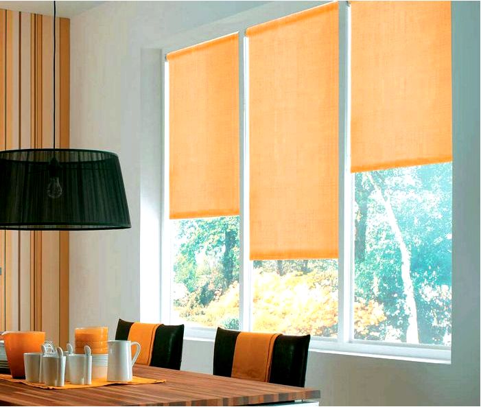 Рулонные шторы – украсят любой интерьер и защитят комнату от дневного света