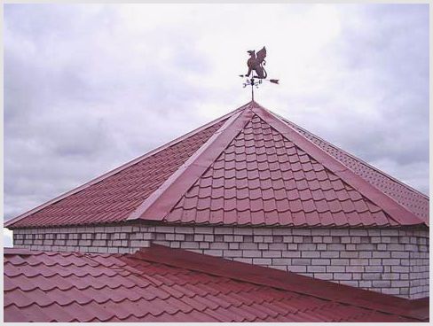Cложные крыши из металлочерепицы – этапы монтажа