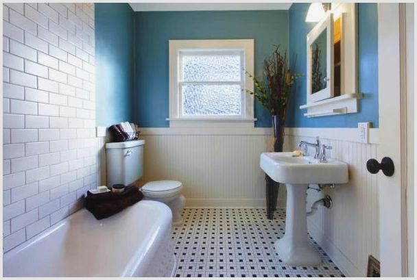 Гармоничный дизайн с помощью простых материалов: лучшие фото интерьеров туалета с обоями