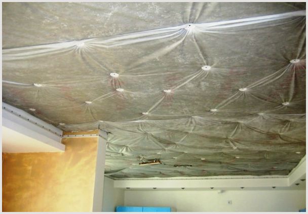 Особенности шумоизоляции для натяжных потолков в квартире