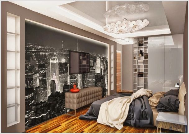 Оформляем комнату в стиле нью-йорка с помощью тематических фотообоев