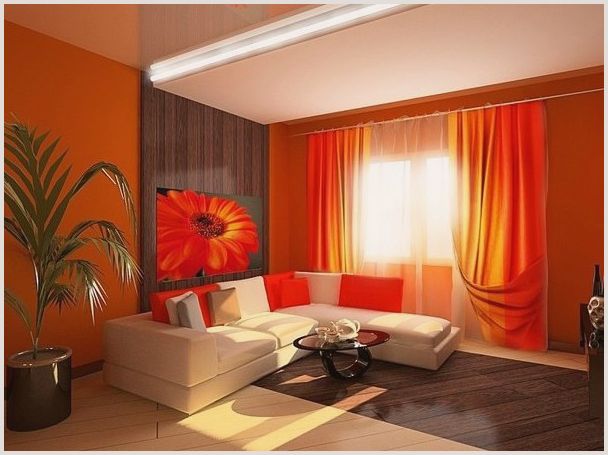 Оранжевые обои для домашнего уюта: создаем по-настоящему живой и яркий дизайн