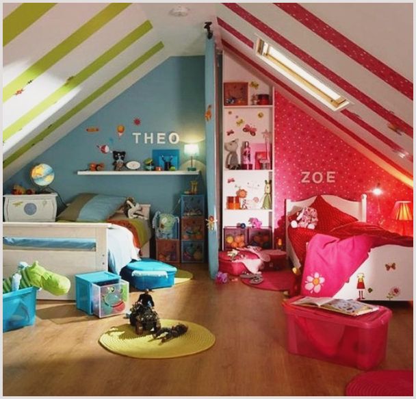 Создаем дизайн, подходящий для мальчика и девочки: фото обоев в детскую комнату для разнополых детей