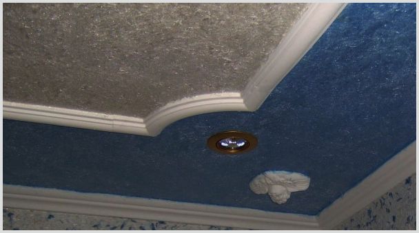 Украшаем потолок декоративной штукатуркой: особенности выбора и нанесения на поверхность