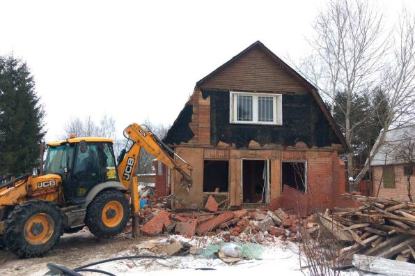 Технологии демонтажа домов в Харькове