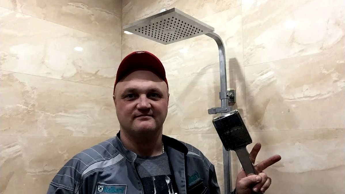 Як встановити тропічний душ рекомендації майстра